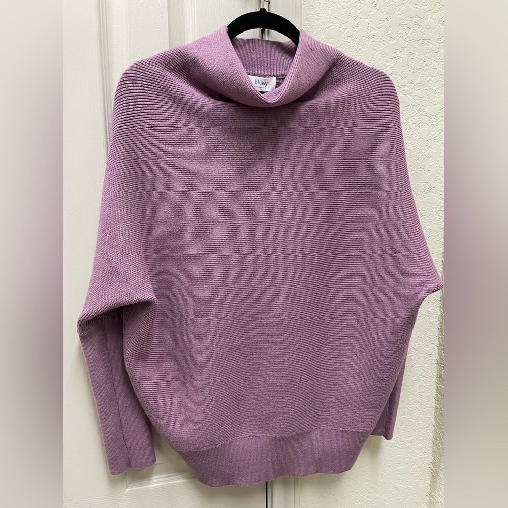 NWT Bluivy Slouch Neck Dolman Sweater S/M